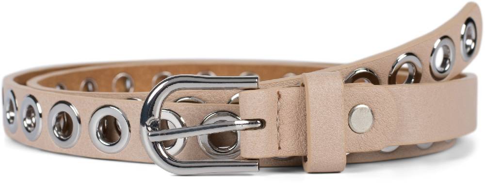 Stylebreaker Schmaler Gürtel mit Lochnieten