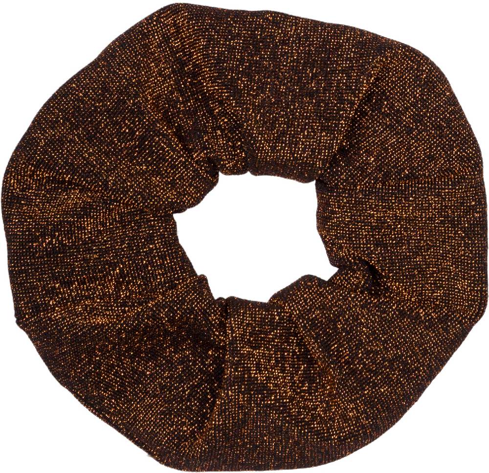 Stylebreaker Scrunchie Haargummi Glitzer Stoff