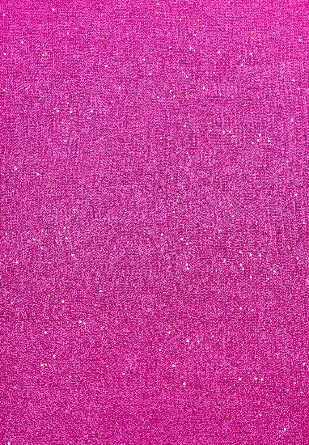 Stylebreaker Seidiger Einfarbiger Loop Glitzer