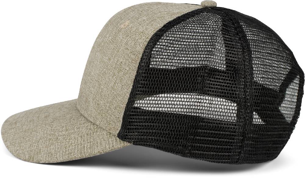 Stylebreaker Snapback Cap Meliert Mit Mesh Einsatz