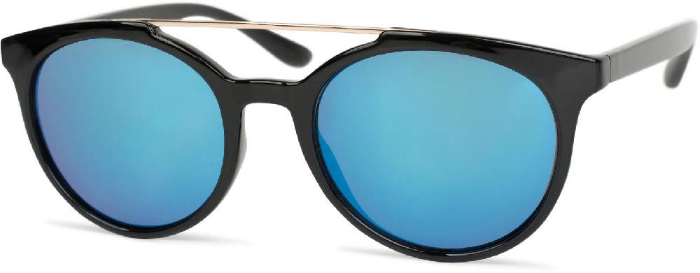 Stylebreaker Sonnenbrille mit runden Gläsern