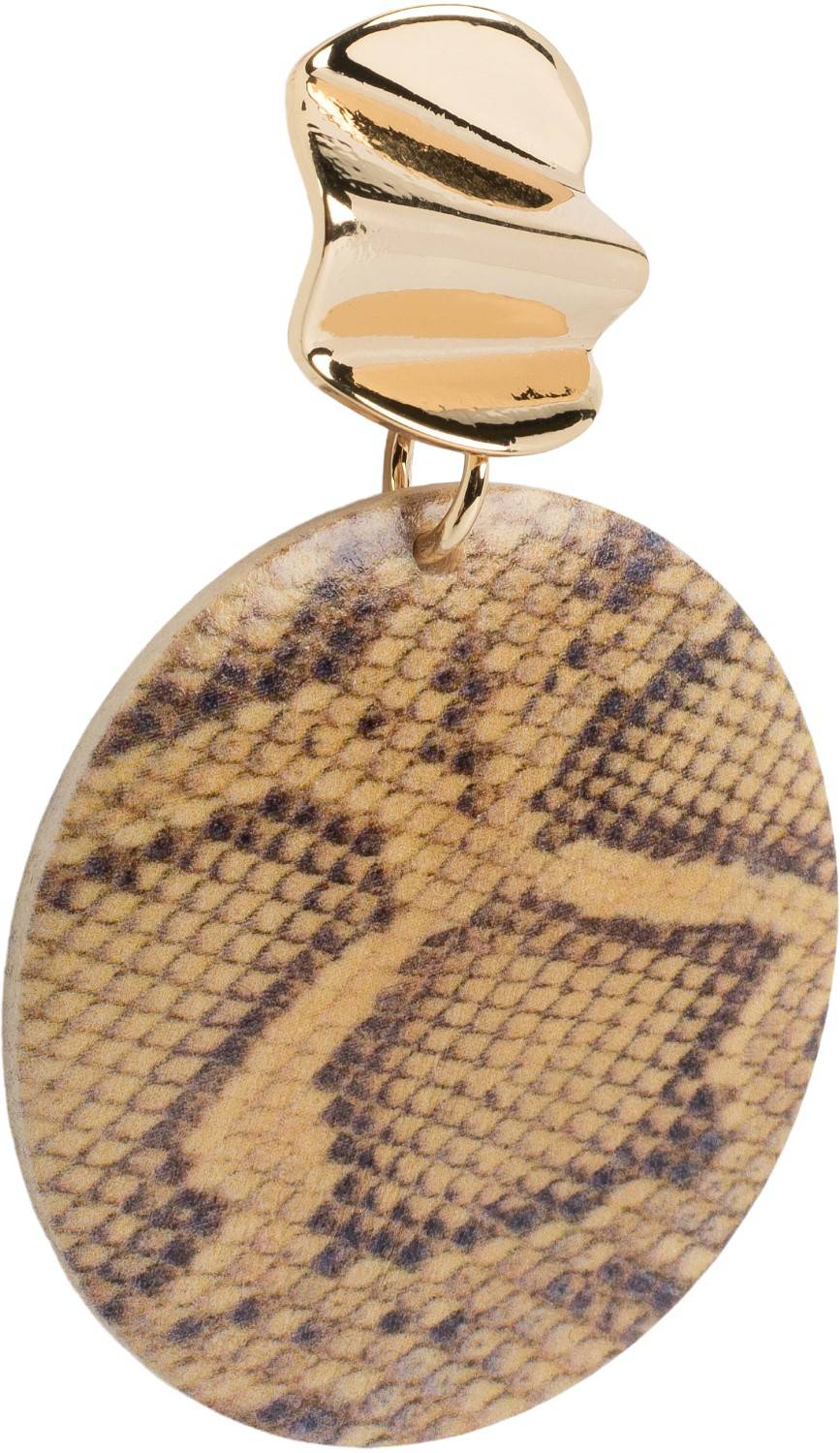 Stylebreaker Statement Ohrringe Schlangen Muster