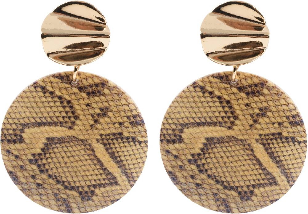 Stylebreaker Statement Ohrringe Schlangen Muster