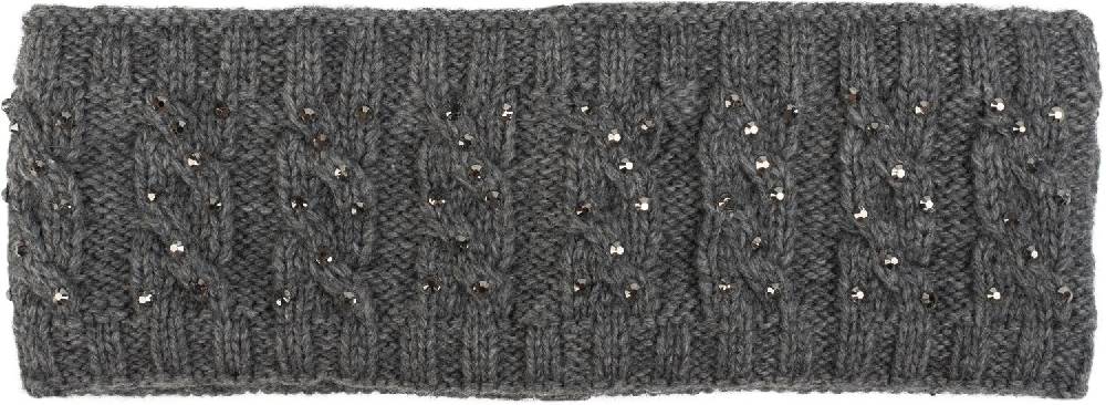 Stylebreaker Stirnband Mit Zopfmuster & Strass