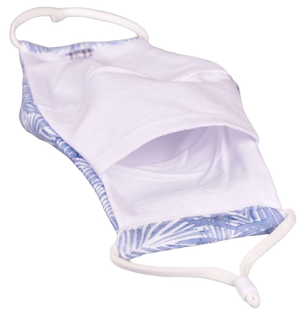 Stylebreaker Stoffmaske Mit Blätter Muster Print