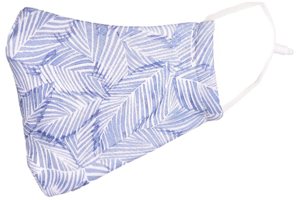 Stylebreaker Stoffmaske mit Blätter Muster Print