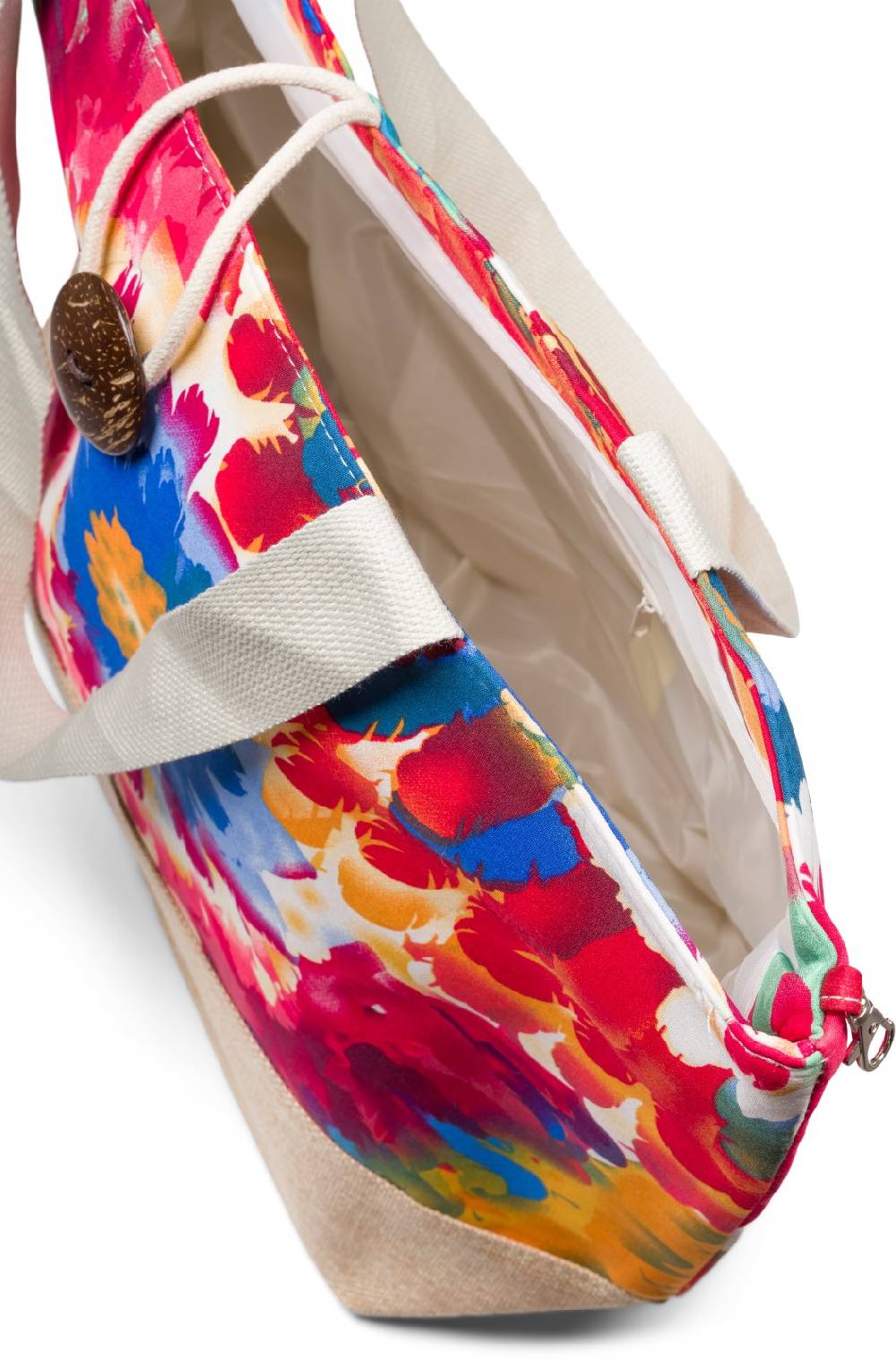 Stylebreaker Strandtasche Mit Blumen Muster