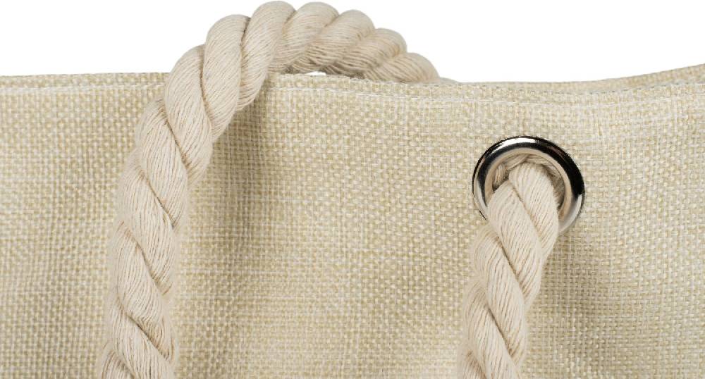 Stylebreaker Strandtasche Mit Metallic Punkte