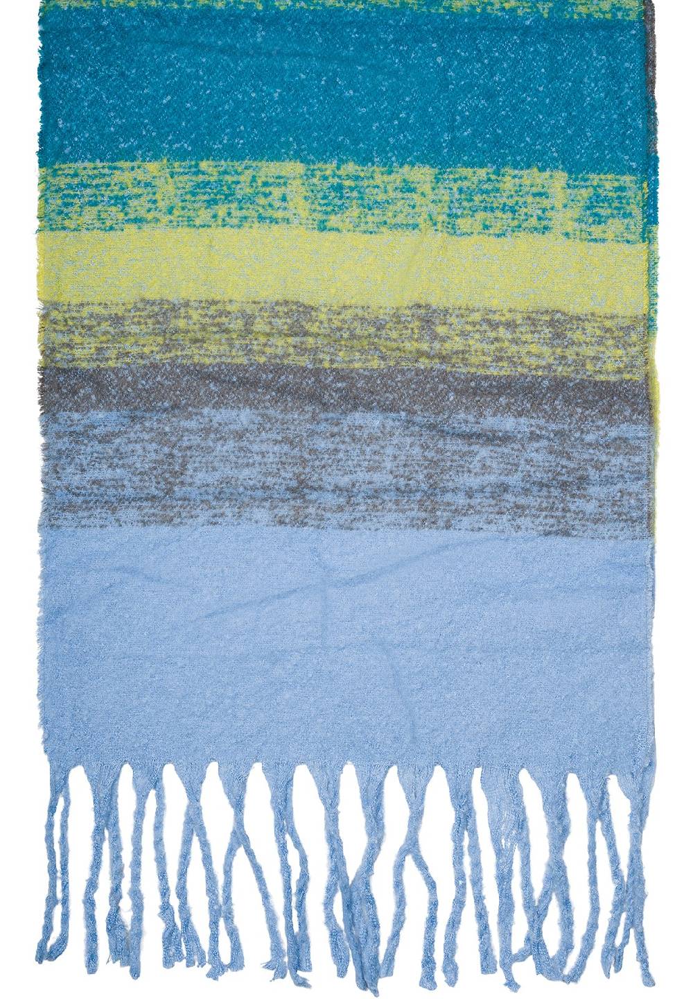 Stylebreaker Streifen Web Strickschal Bunt