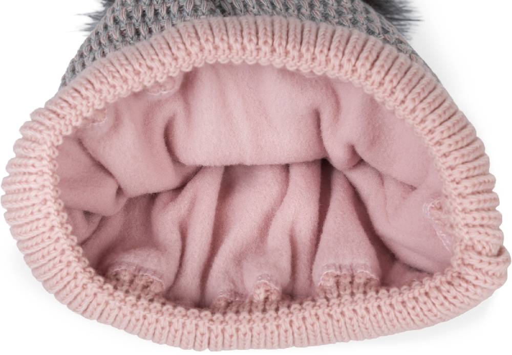 Stylebreaker Strick Bommelmütze Mit Farbverlauf