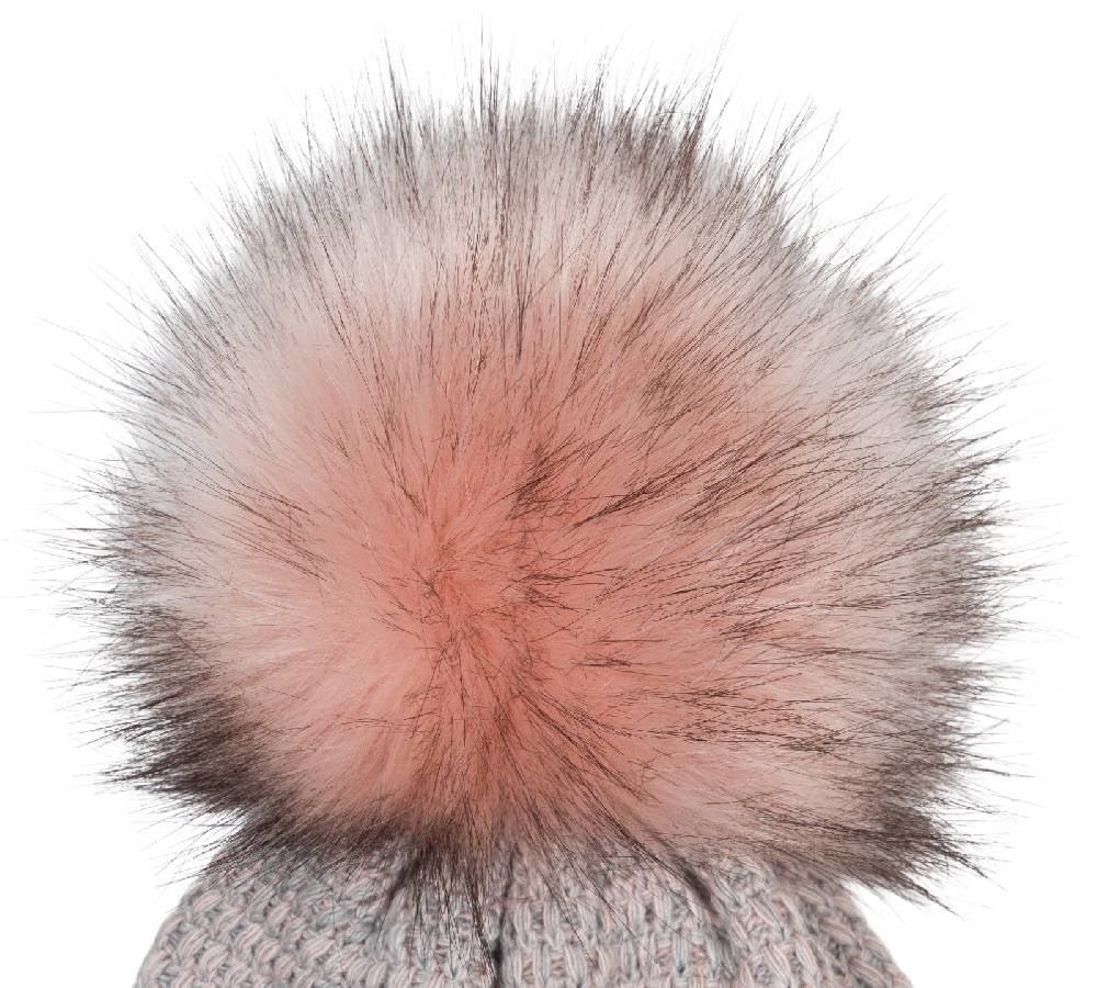 Stylebreaker Strick Bommelmütze Mit Farbverlauf