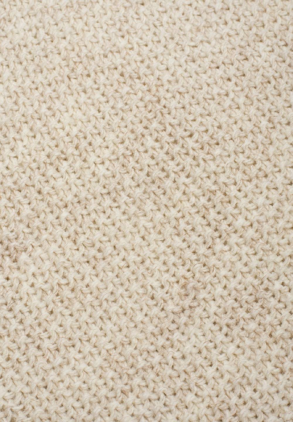 Stylebreaker Strick Dreiecktuch Einfarbig