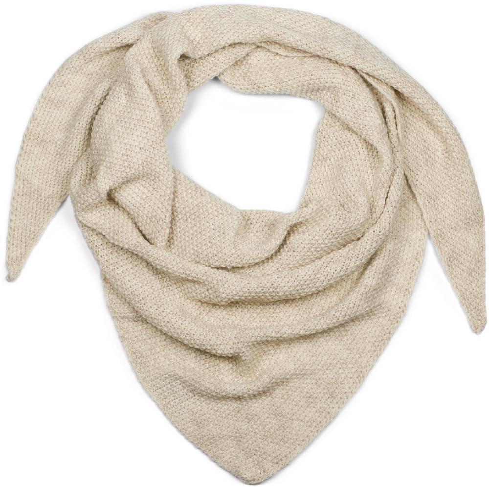 Stylebreaker Strick Dreiecktuch Einfarbig
