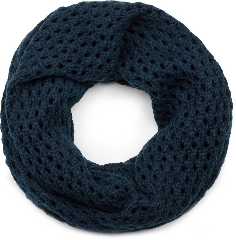 Stylebreaker Strick Loop Schal mit Loch Muster