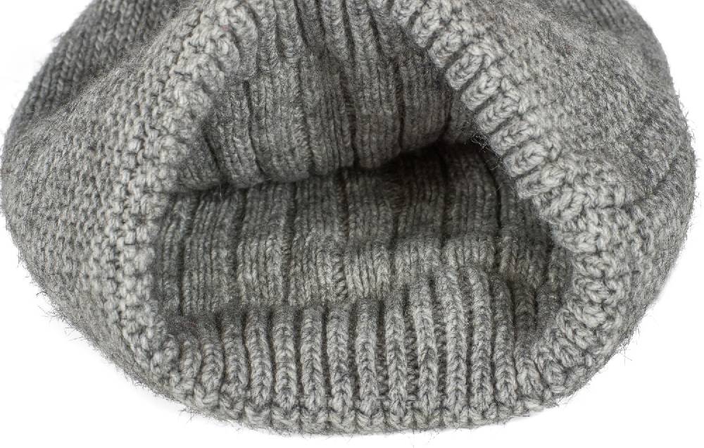 Stylebreaker Strick Loop Und Mütze Set Einfarbig