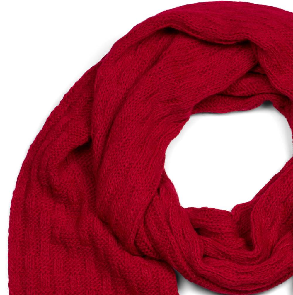 Stylebreaker Strick Schal Mit Flecht Muster