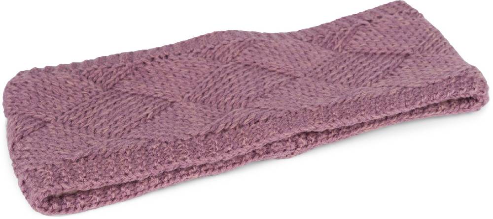 Stylebreaker Strick Stirnband Mit Rauten Muster