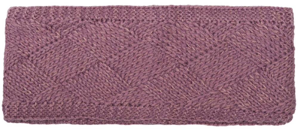 Stylebreaker Strick Stirnband mit Rauten Muster