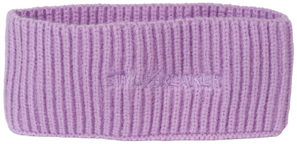 Stylebreaker Strick Stirnband Rippenmuster