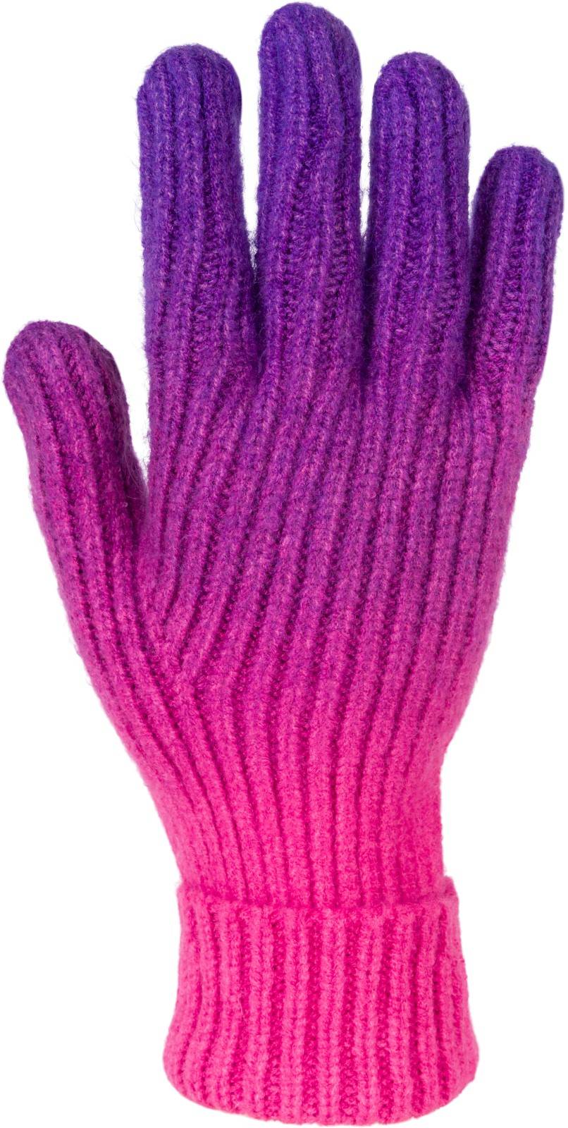 Stylebreaker Strickhandschuhe Farbverlauf Muster