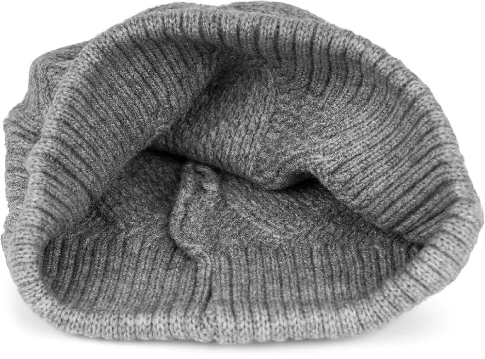 Stylebreaker Strickmütze Mit Rauten Rippmuster