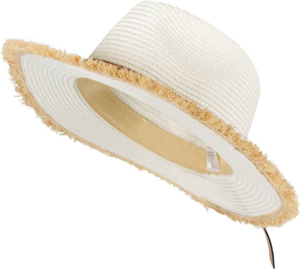 Stylebreaker Strohhut Mit Ausgefranster Krempe