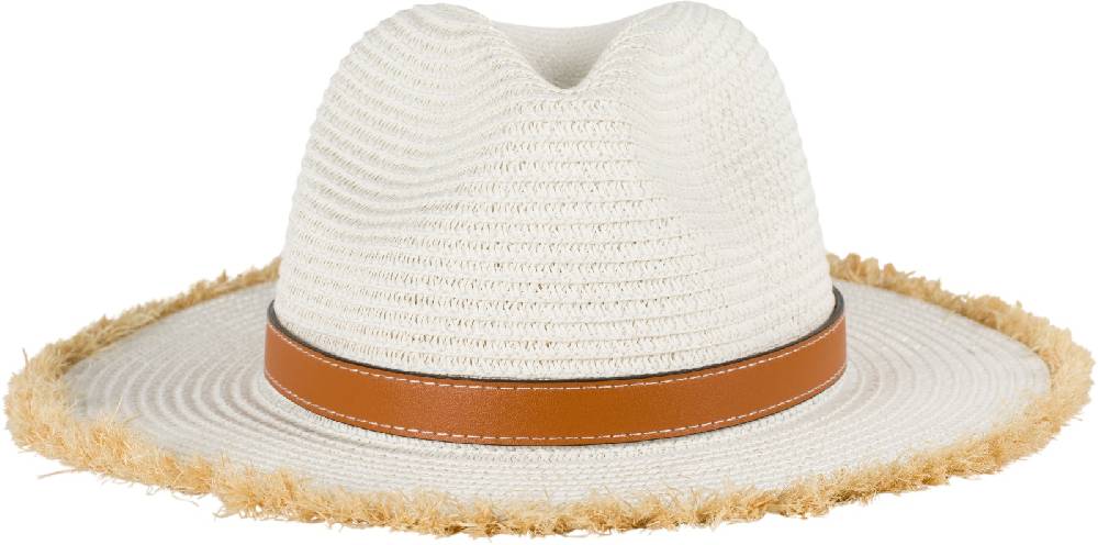Stylebreaker Strohhut Mit Ausgefranster Krempe