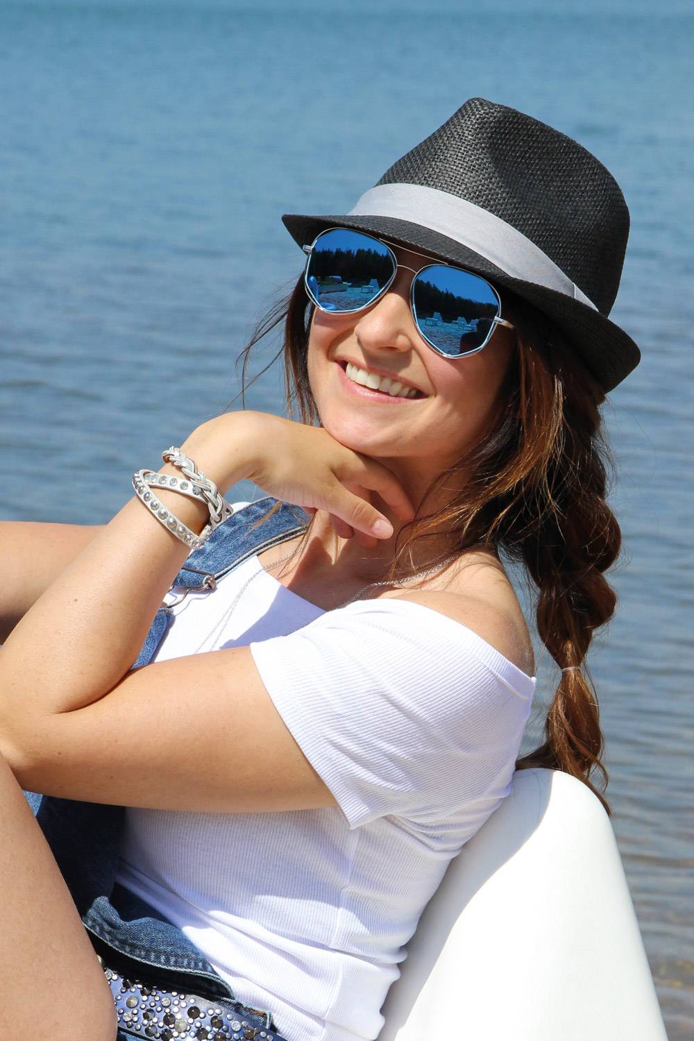 Stylebreaker Trilby Hut Mit Farbigem Zierband