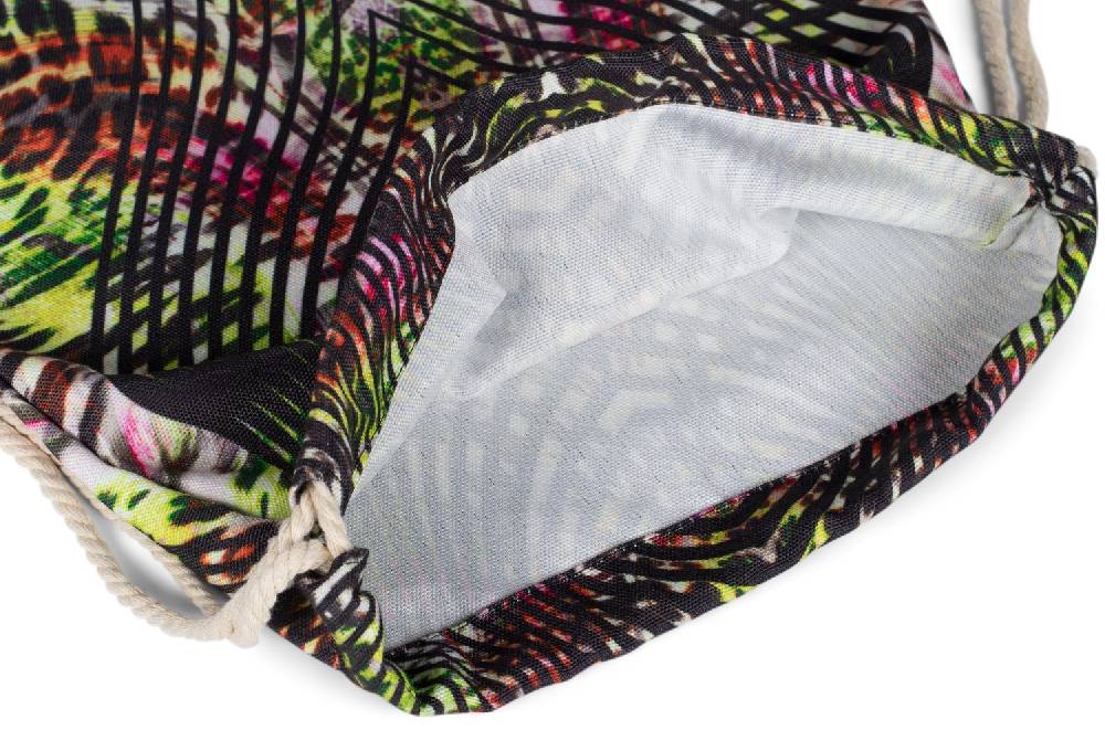 Stylebreaker Turnbeutel Dschungel Print