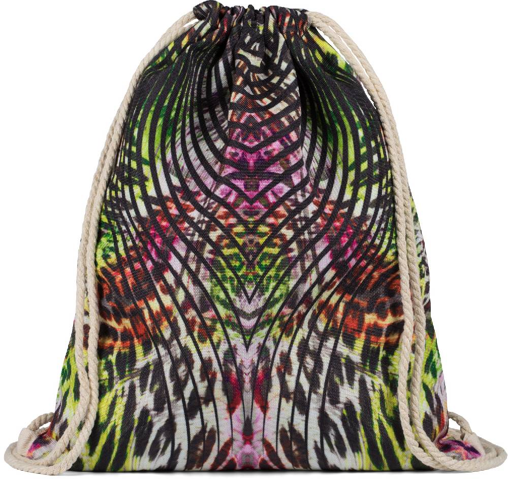 Stylebreaker Turnbeutel Dschungel Print