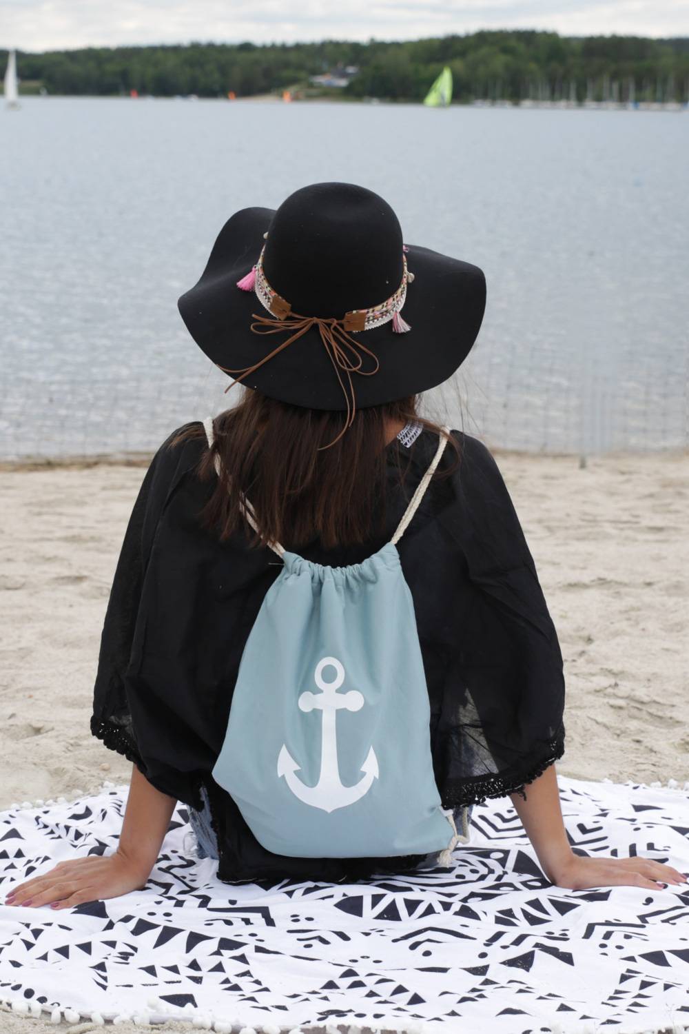 Stylebreaker Turnbeutel Mit Anker