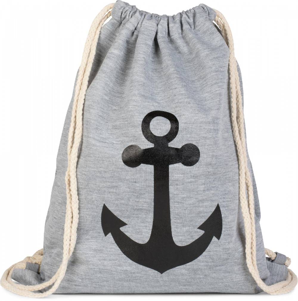 Stylebreaker Turnbeutel mit Anker