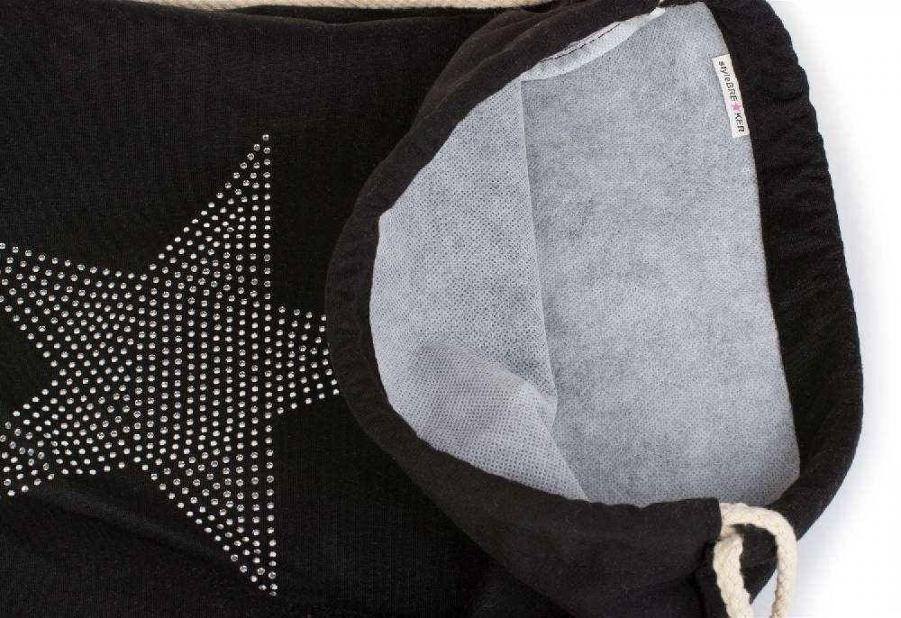 Stylebreaker Turnbeutel Mit Strass Stern