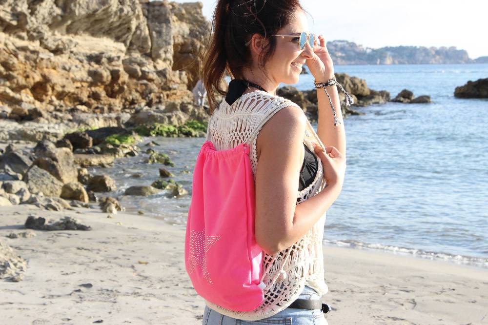 Stylebreaker Turnbeutel Mit Strass Stern