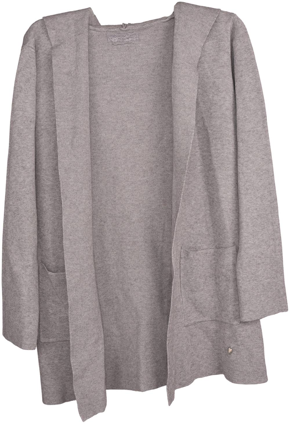 Stylebreaker Uni Feinstrick Cardigan mit Kapuze