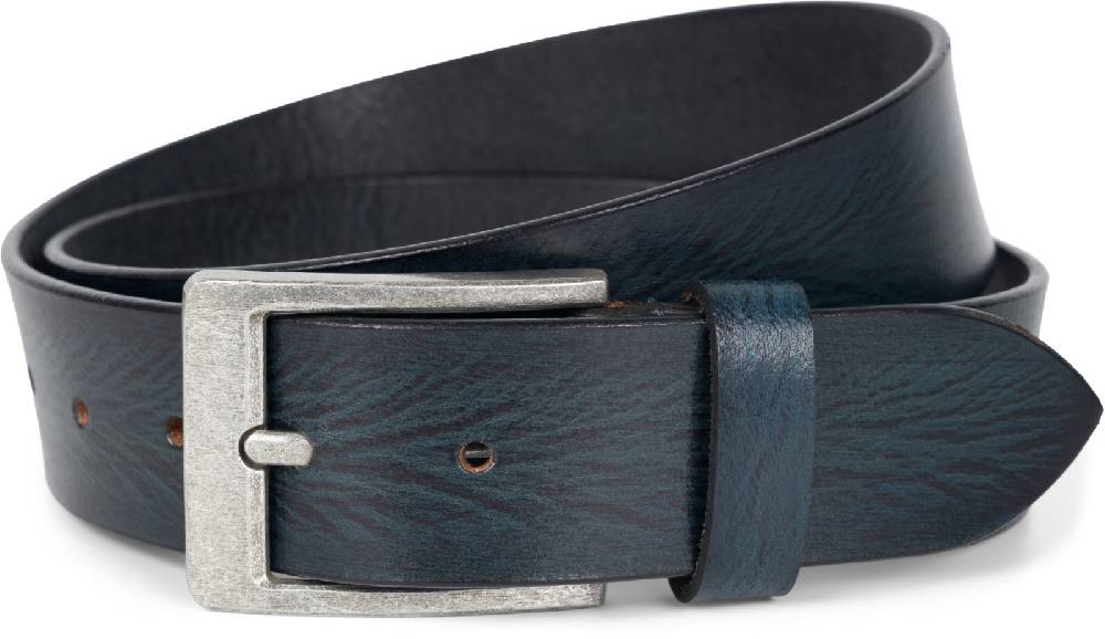 Stylebreaker Unisex Rindsleder Gürtel