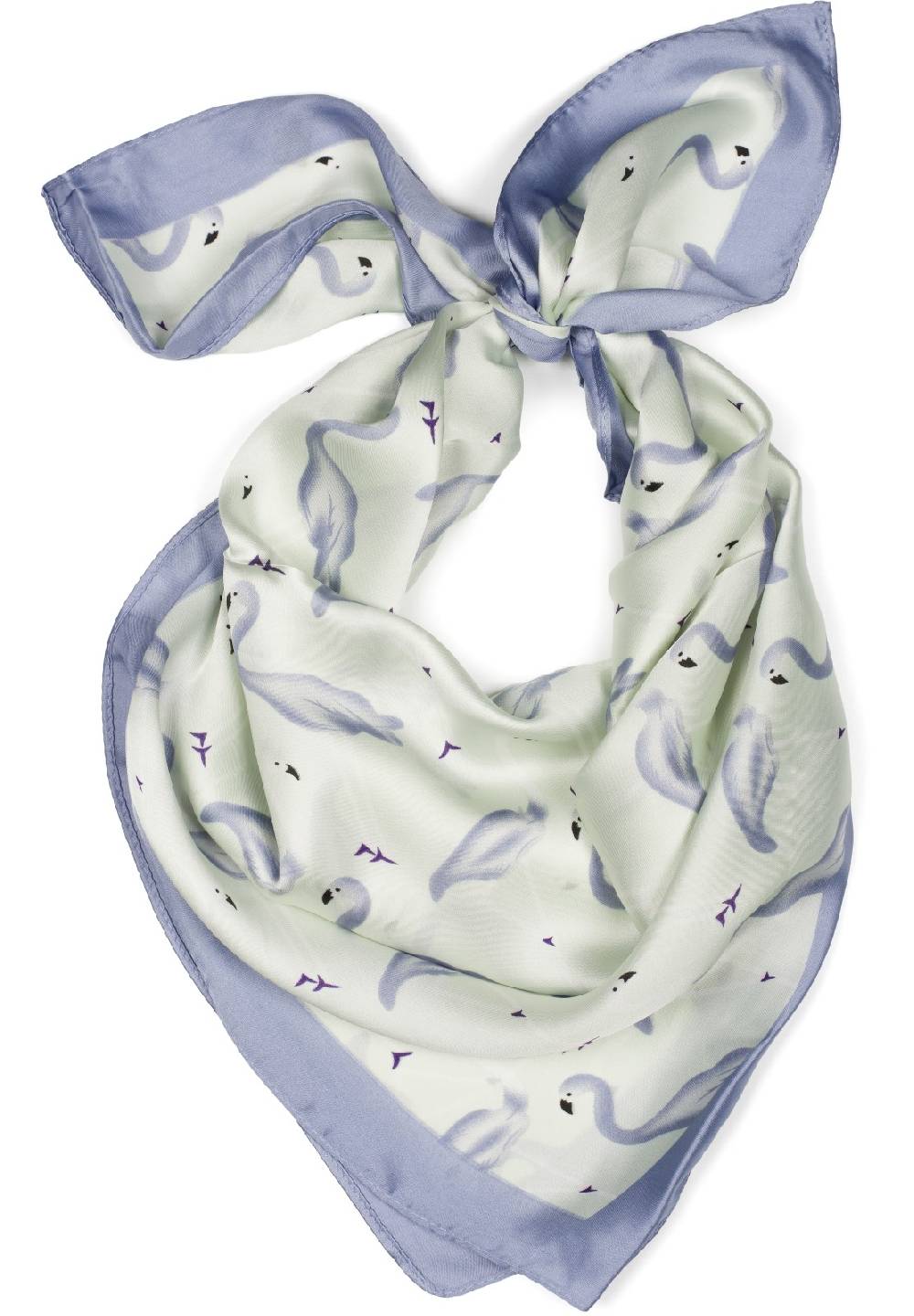 Stylebreaker Vierecktuch mit Flamingo Print