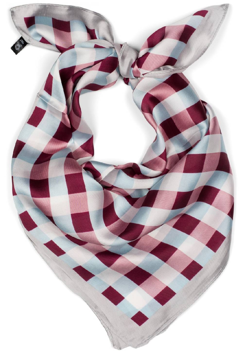 Stylebreaker Vierecktuch mit Karo Muster