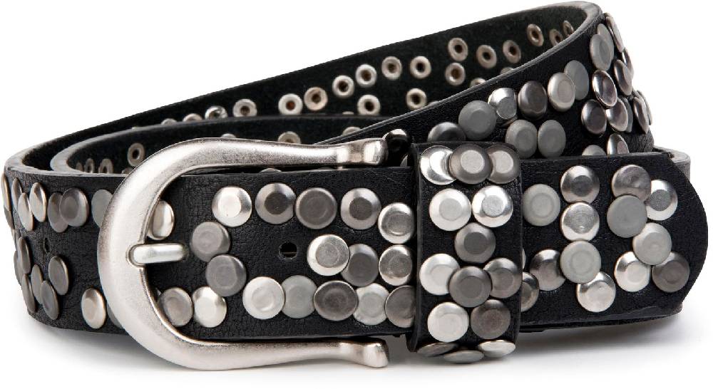 Stylebreaker Vintage Nietengürtel
