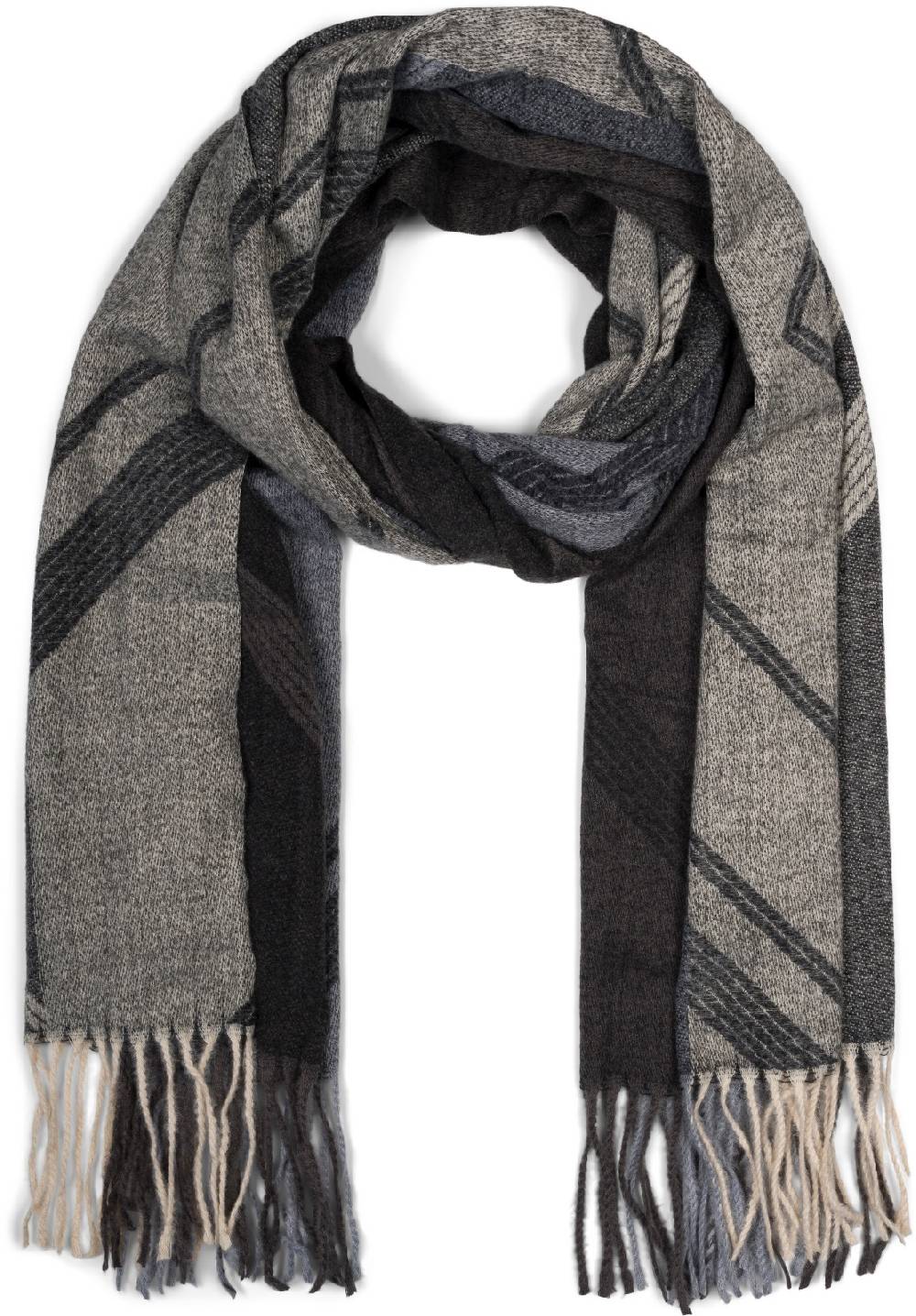 Stylebreaker Web Schal Geometrisch