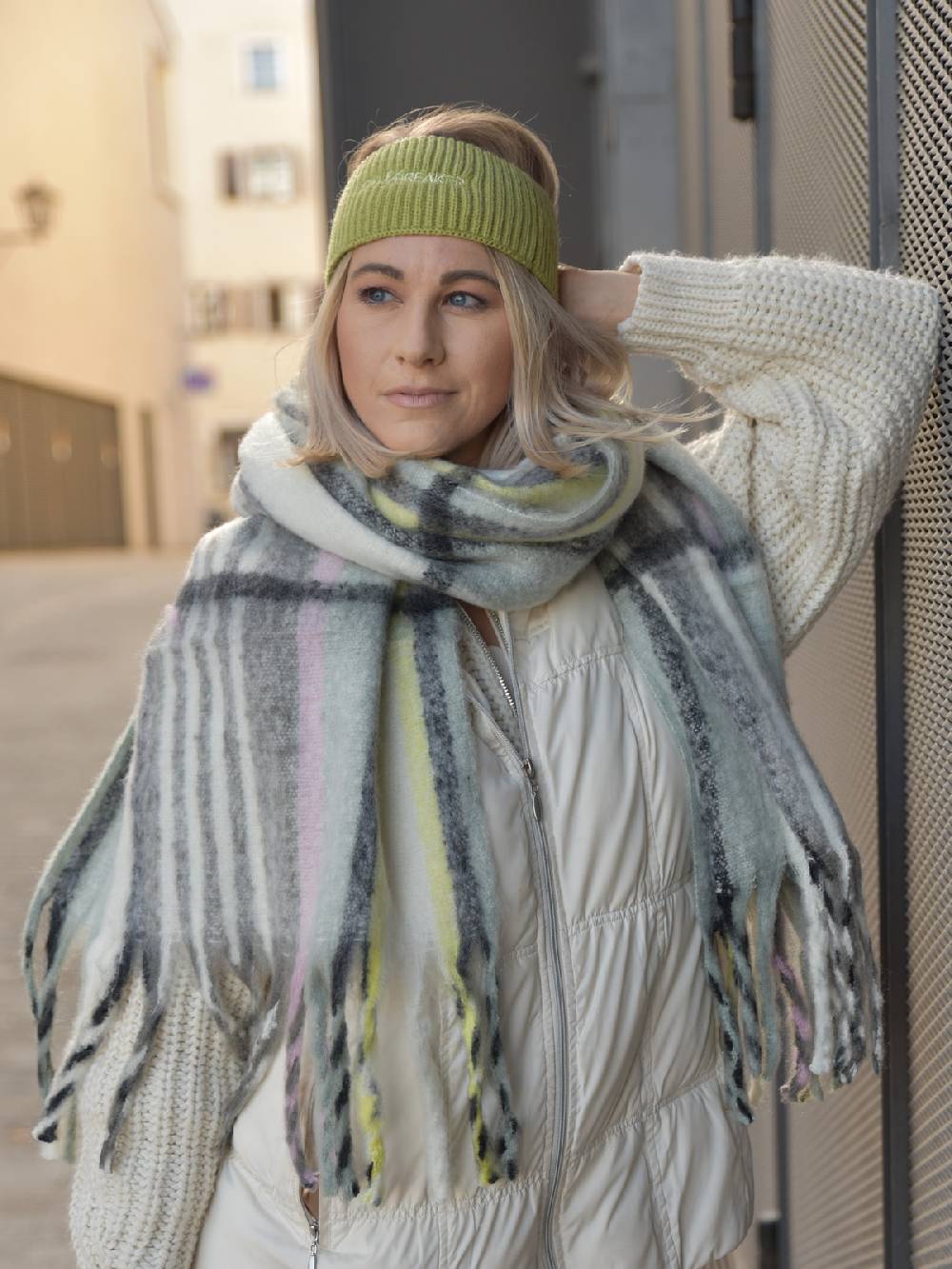 Stylebreaker Web Strickschal Streifen Bunt