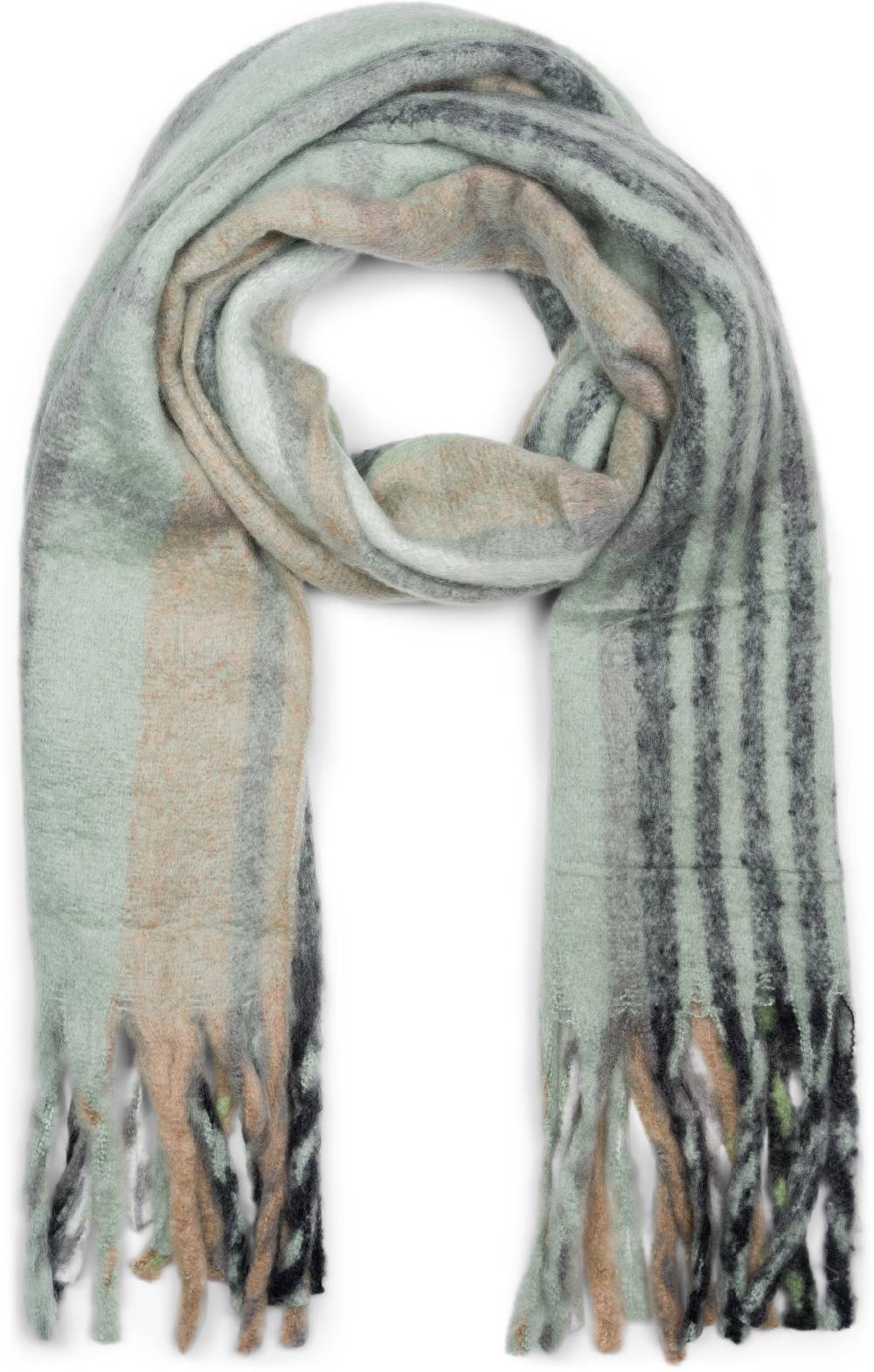 Stylebreaker Web Strickschal Streifen bunt