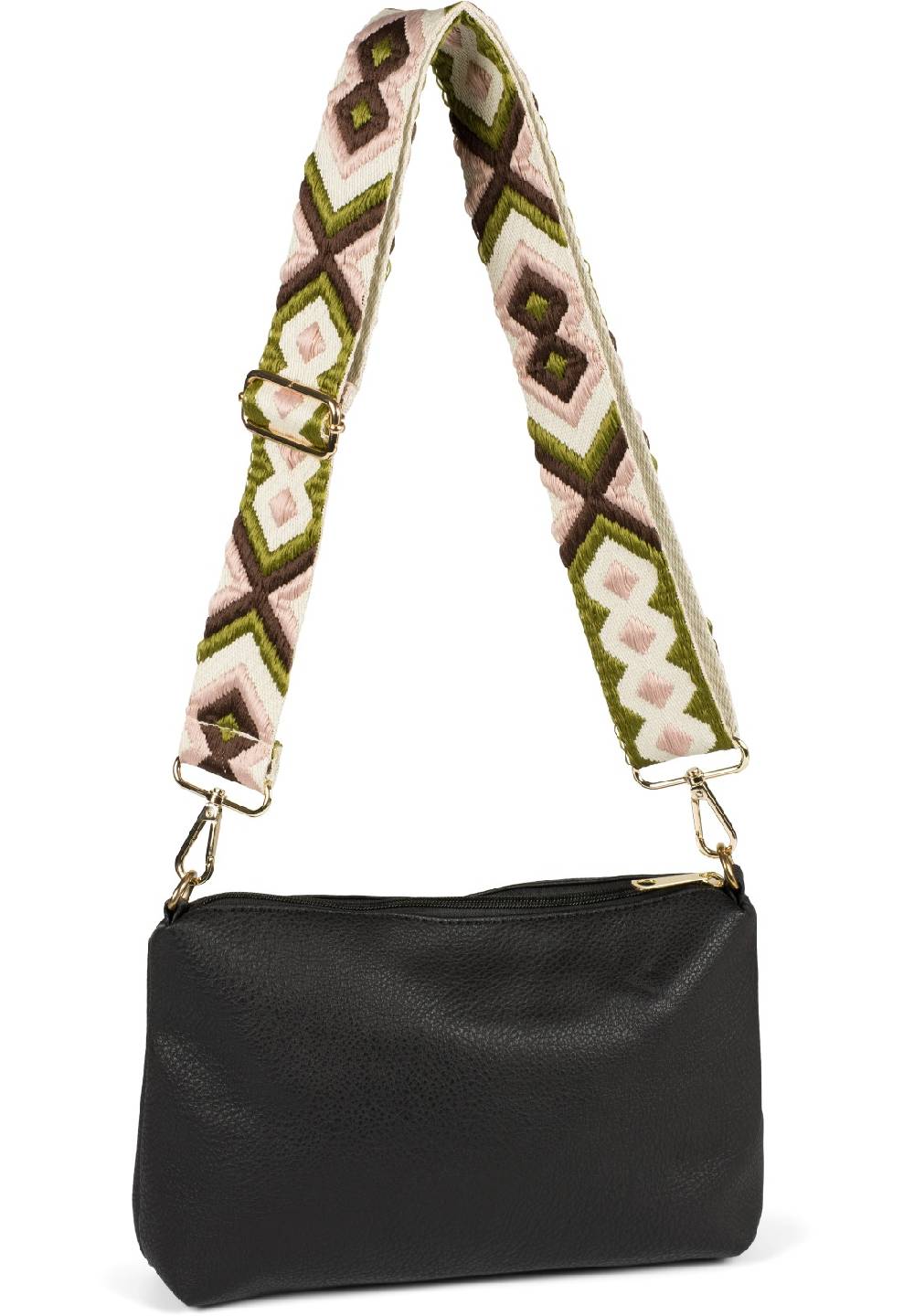 Stylebreaker Wechsel Taschengurt Ethno Muster Bunt