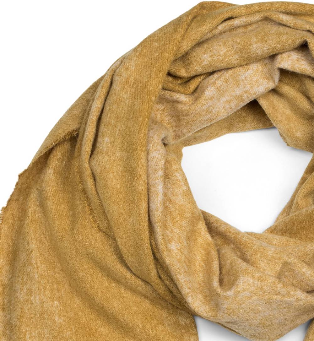 Stylebreaker Weicher Melierter Schal Mit Fransen