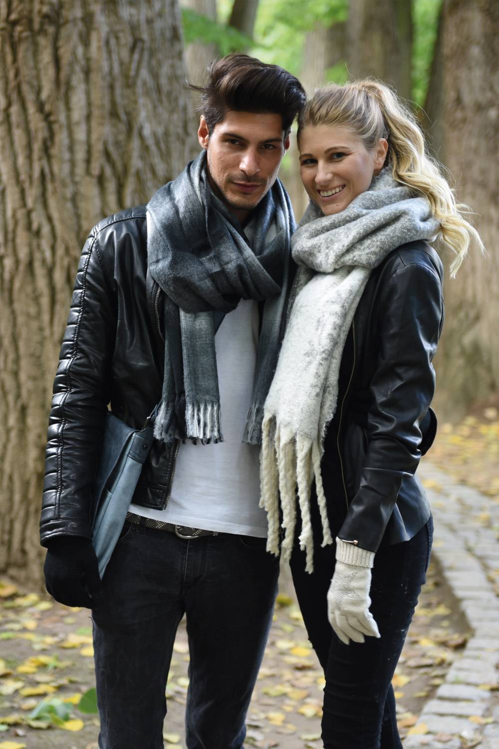 Stylebreaker Weicher Schal Mit Schneeflocken