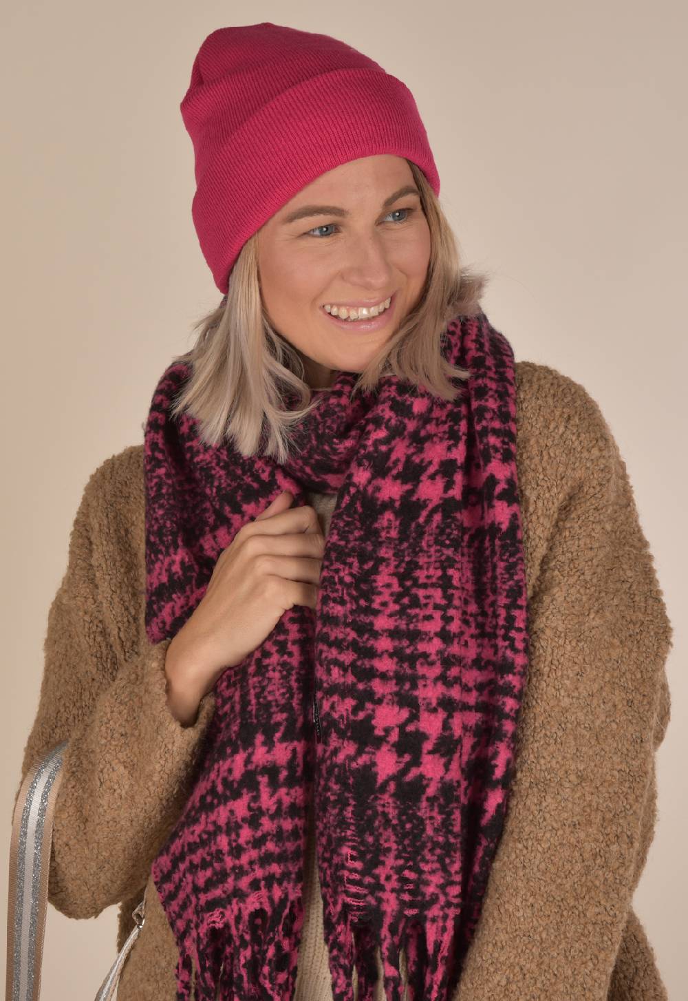 Stylebreaker Winter Strickmütze Mit Krempe