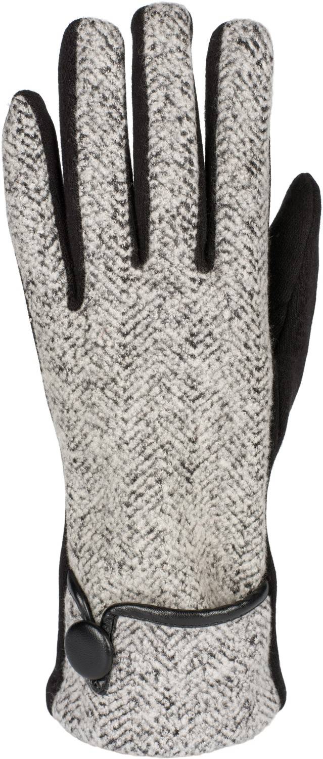 Stylebreaker Touchscreen Handschuhe Fischgrät Muster