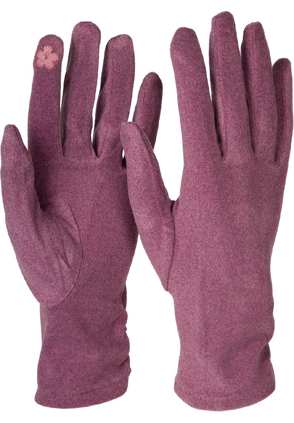 Stylebreaker Touchscreen Handschuhe seitlich gerafft