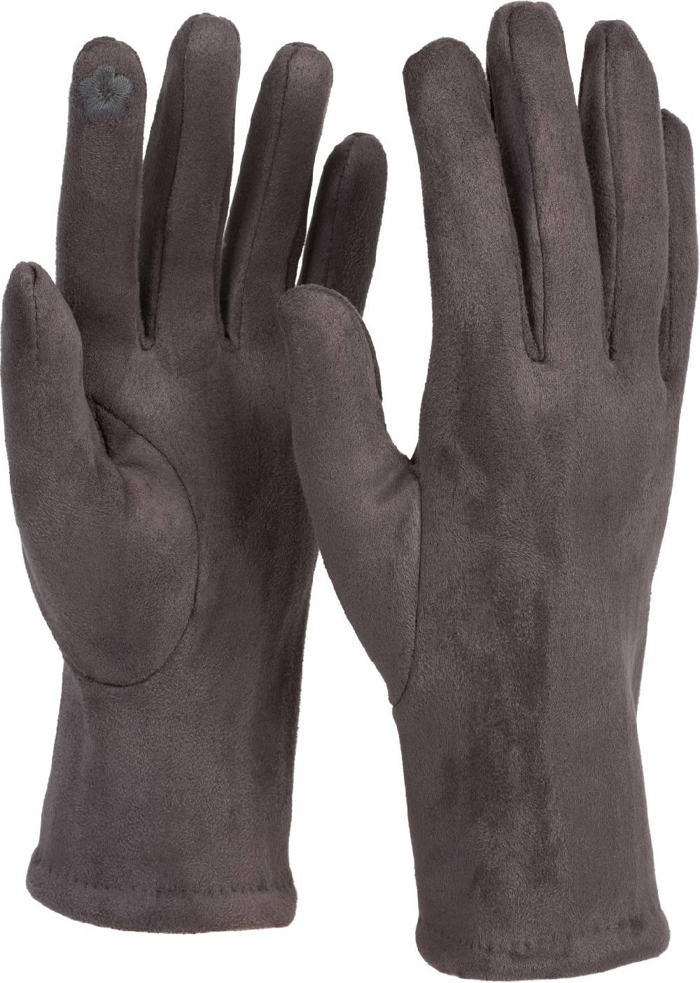 Stylebreaker Touchscreen Stoff Handschuhe Mit Abnehmbarer Strick Manschette