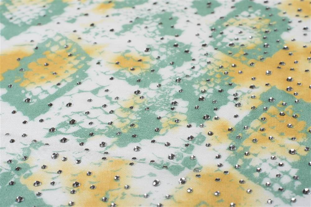 Stylebreaker Vierecktuch Leoparden, Schlange, Palmen Muster Und Strass